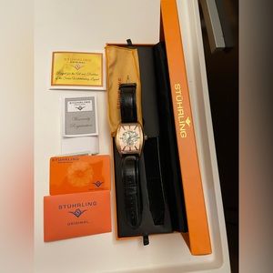 Stuhling Original Mens Leisure Millennia Master Rose Gold-Plated Stainless Steel